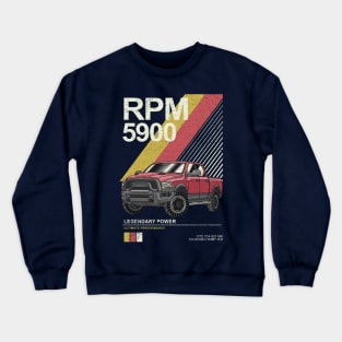 Dodge RAM 1500 Rebel Crewneck Sweatshirt